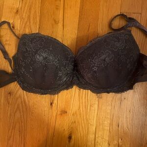 Candie's Black Lace Bra